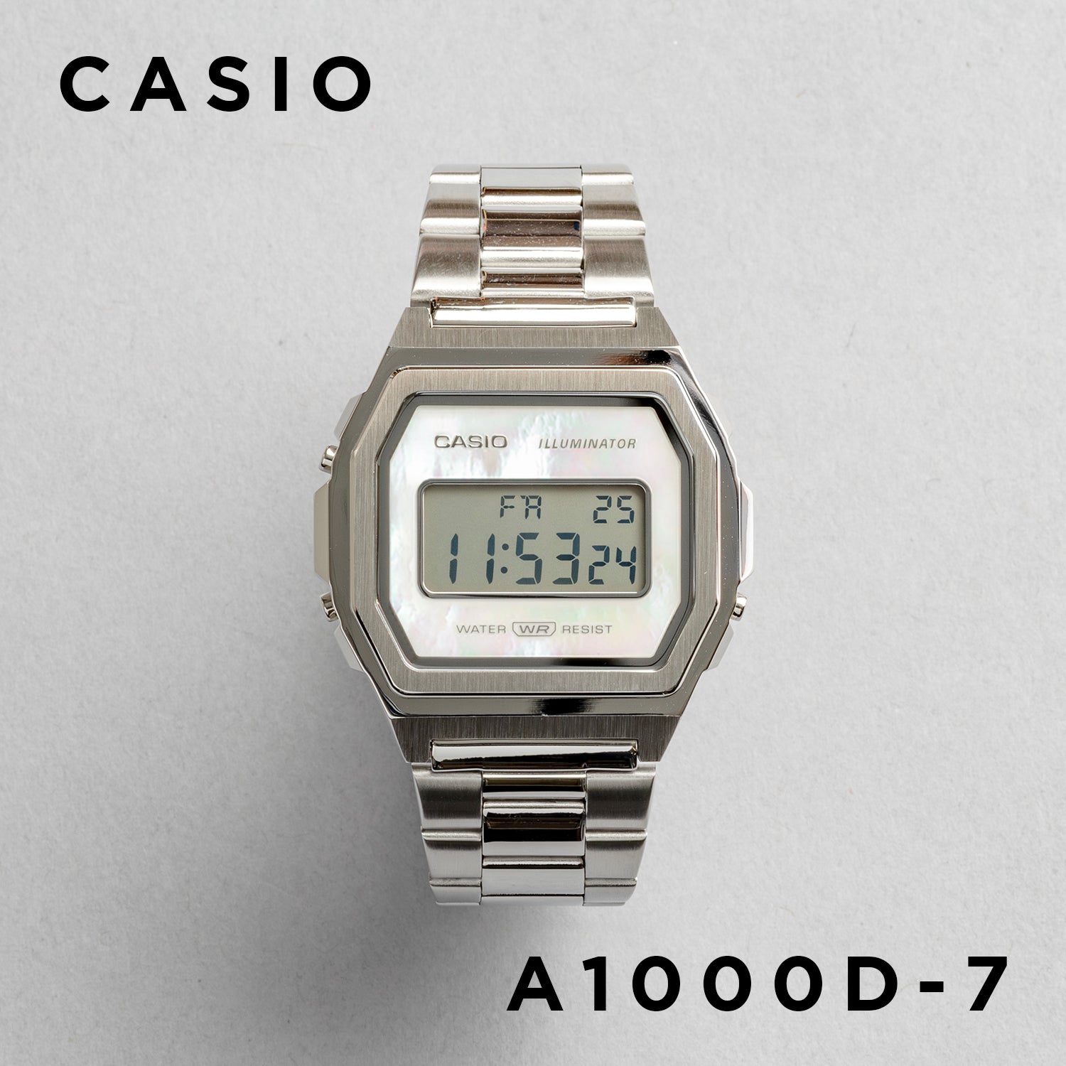 CASIO カシオ A1000MA-7 メンズ 腕時計 日常生活用防水 10年保証