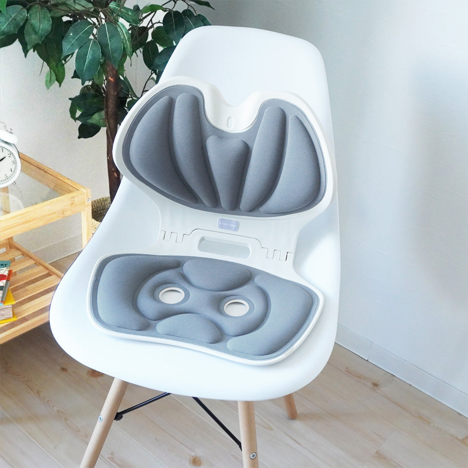 姿勢矯正で疲れにくいコンパクトチェア｜折りたたみ姿勢サポート