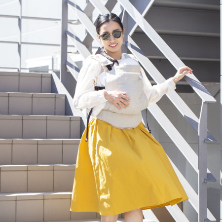 しなやか丈夫なリネン麻の抱っこ紐|[sun&beachベビーキャリア]