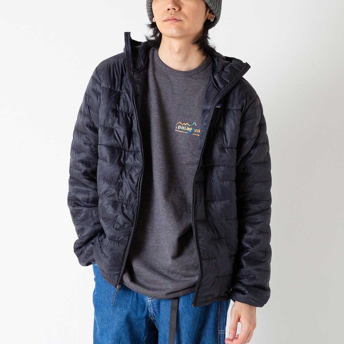 patagonia パタゴニア マイクロパフフーディ メンズ｜SUNDAY MOUNTAIN