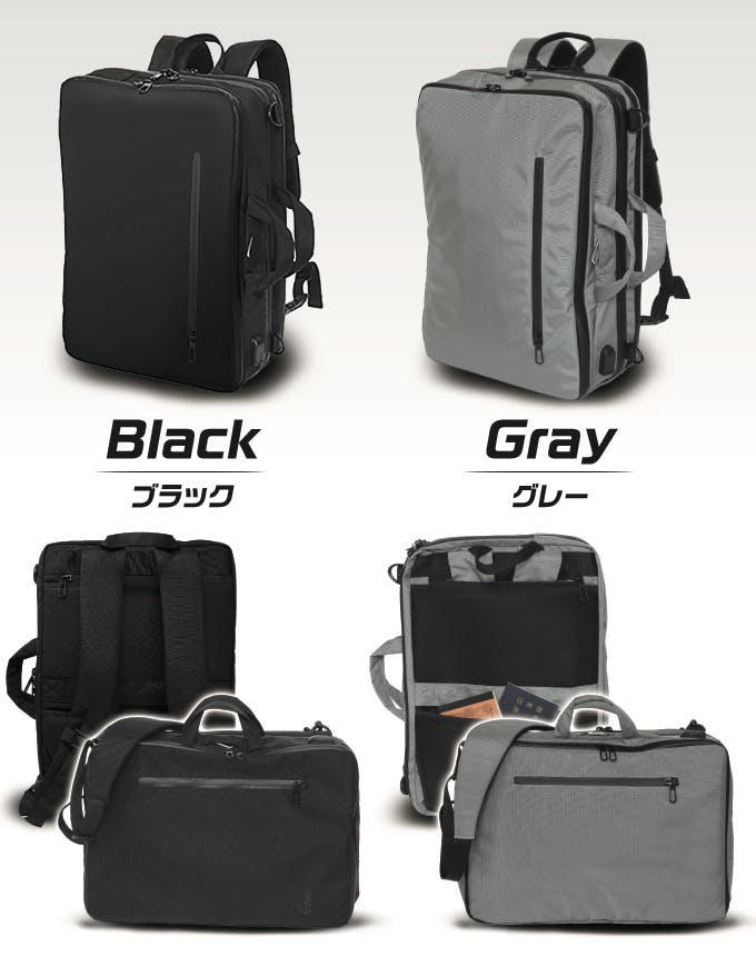 超早割20％off】Evoon 3WAYマルチビジネスリュック×1個 - (16個の機能