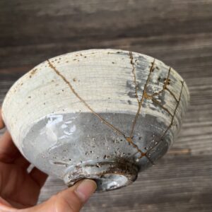 骨董水妖｜李朝刷毛目茶碗