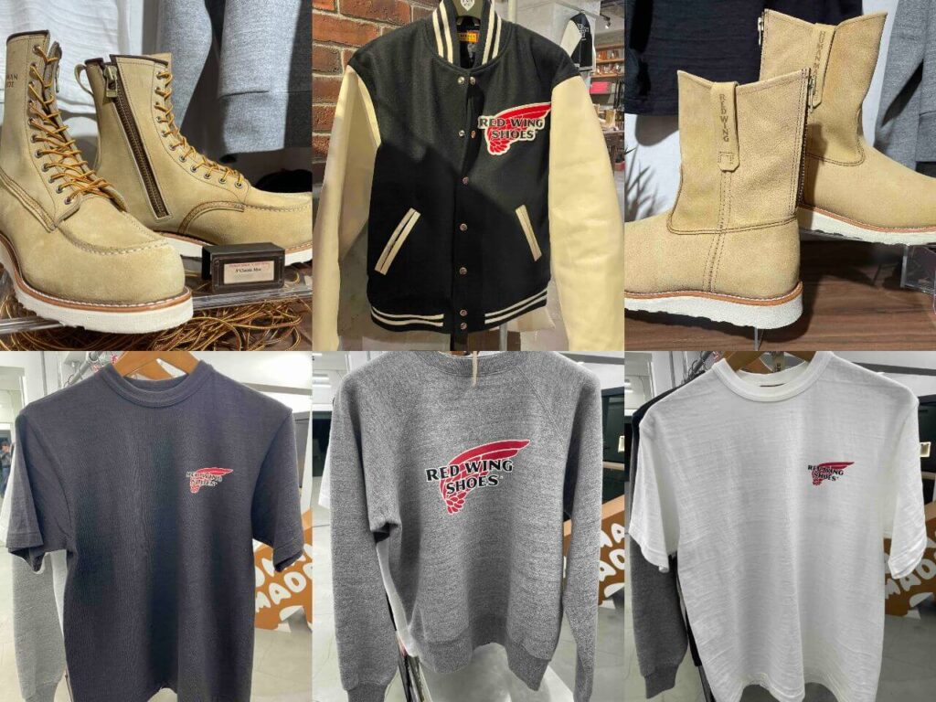 コラボ】レッドウィング×ヒューマンメイドの全6商品（8インチモック