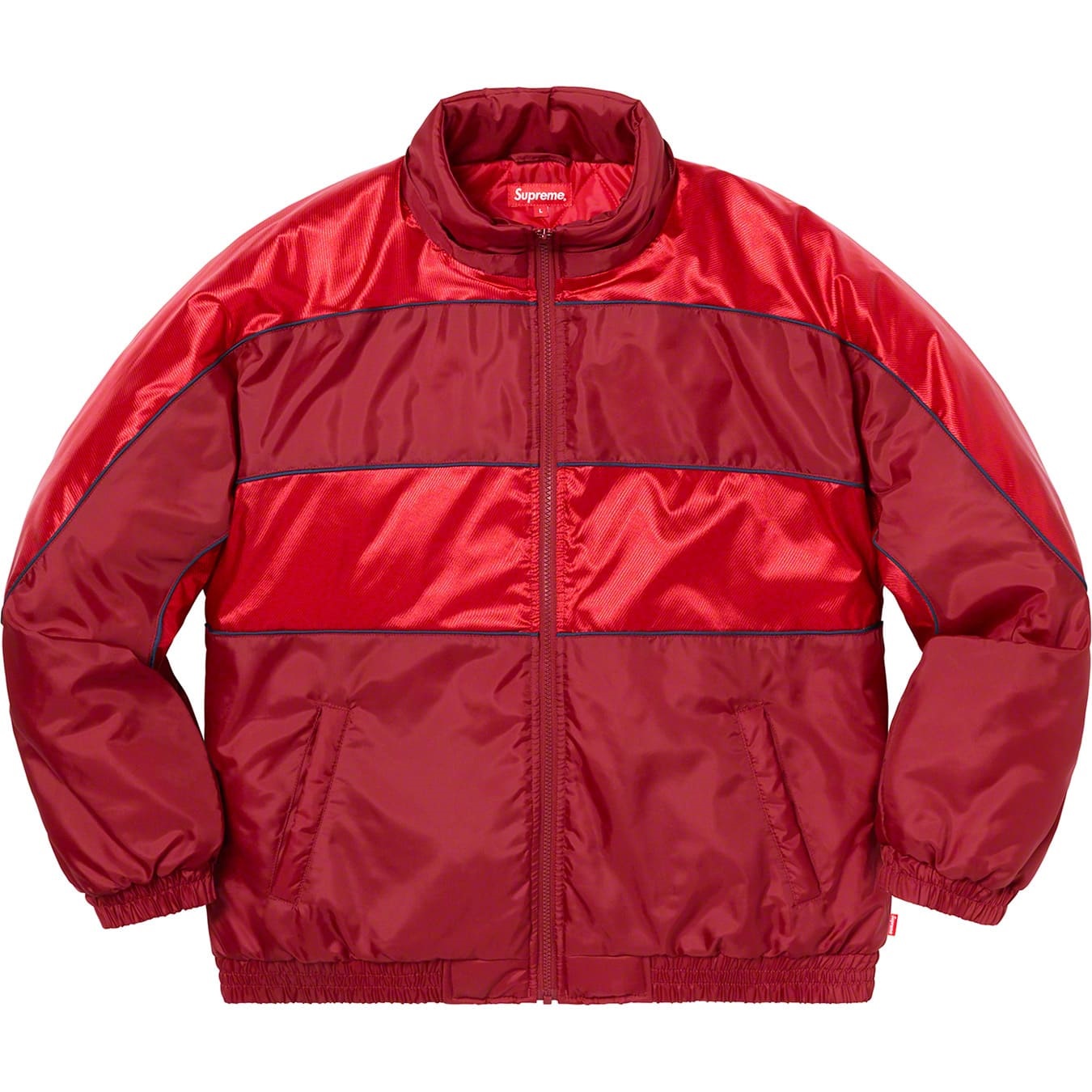 Sports Piping Puffy Jacket | Supreme 19fw