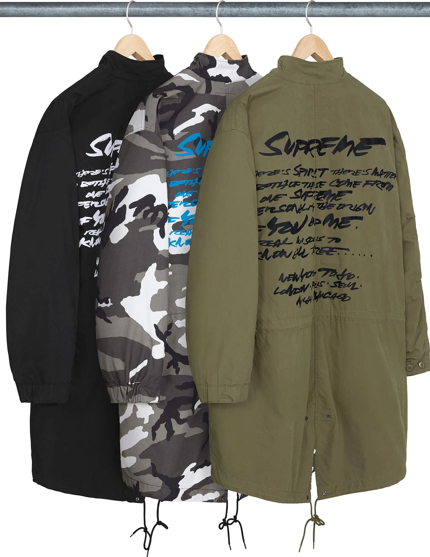 Futura Fishtail Parka | Supreme 24ss