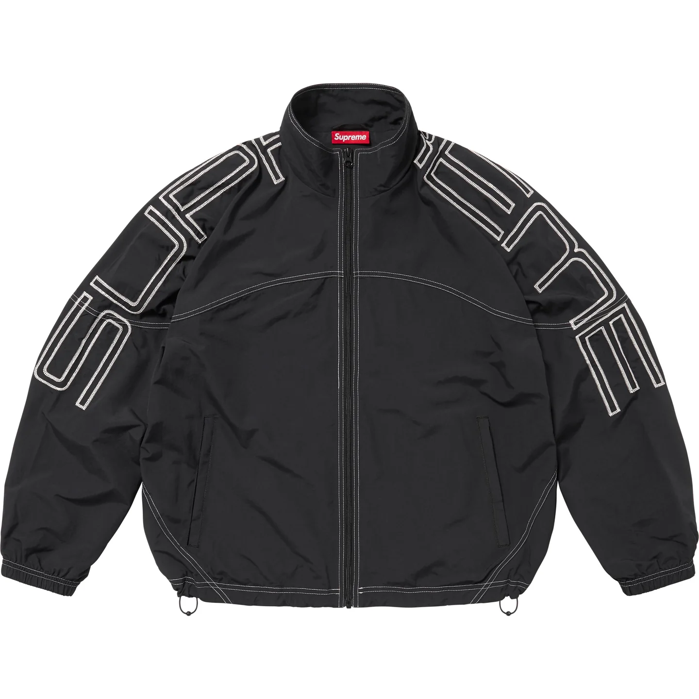 Spellout Embroidered Track Jacket | Supreme 25ss