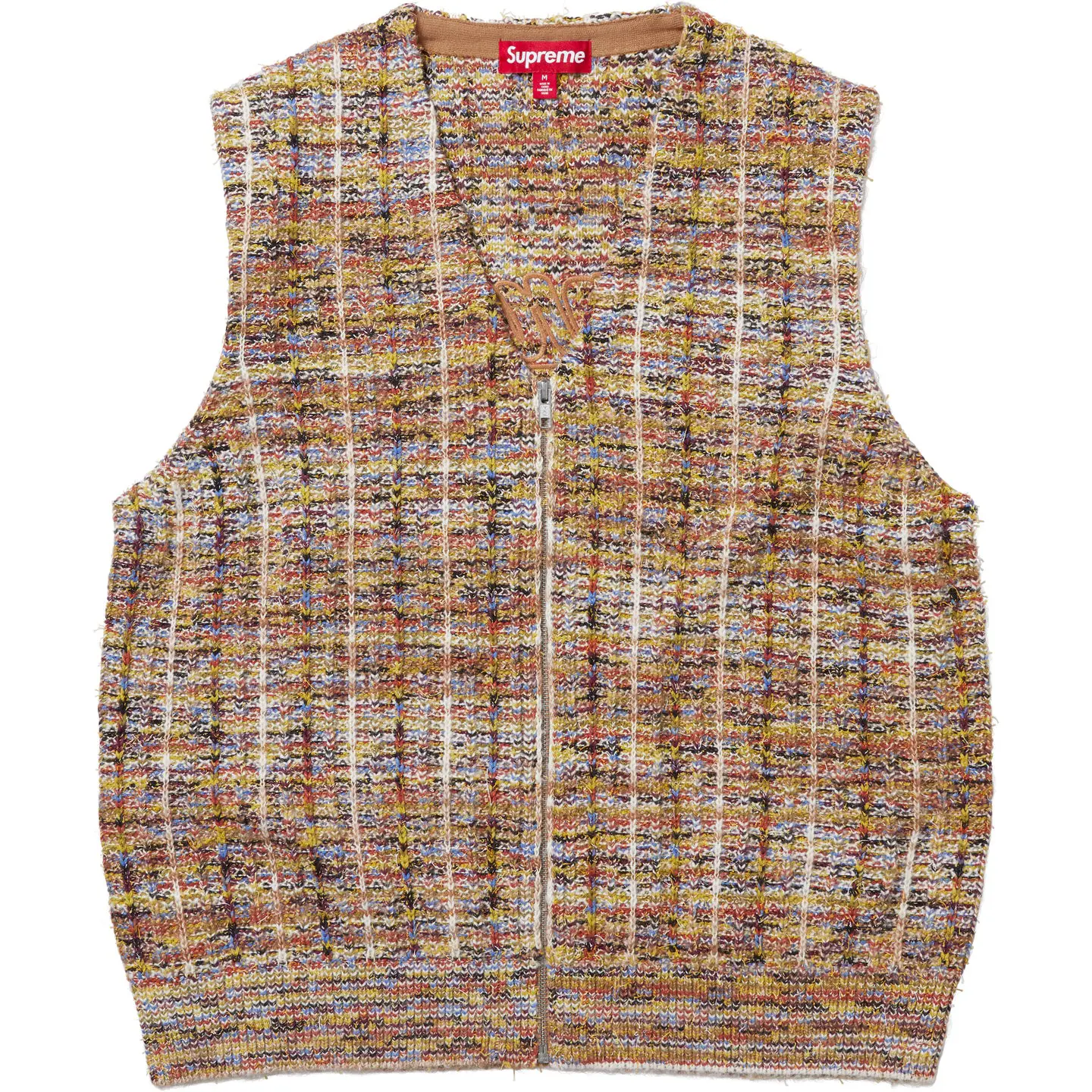 Speckled Zip Up Sweater Vest | Supreme 25ss