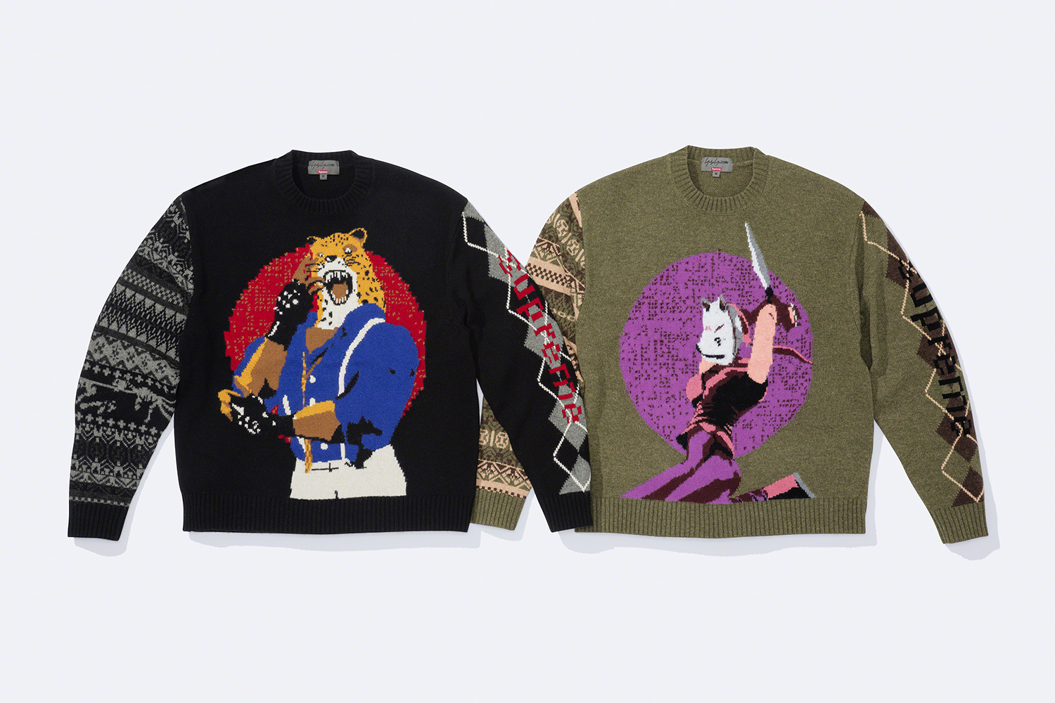 Supreme®/Yohji Yamamoto® TEKKEN™ Sweater | Supreme 22fw