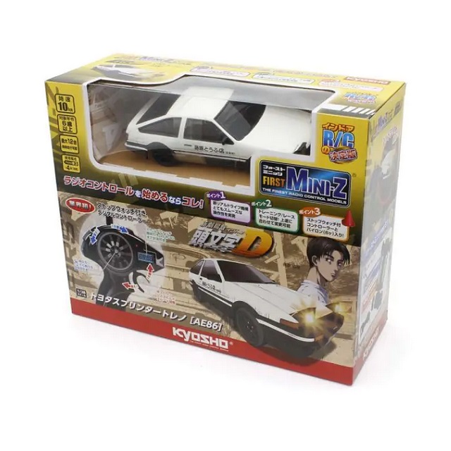 First MINI-Z 頭文字D トヨタ スプリンタートレノ AE86 ヘッドライト付