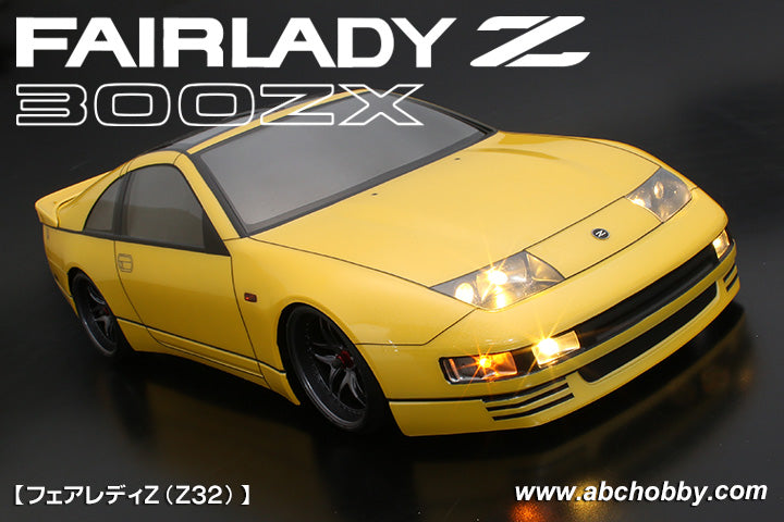 Nissan 300ZX Fairlady Z32 1-10 Body Set + Light Bucket Kit [ABC