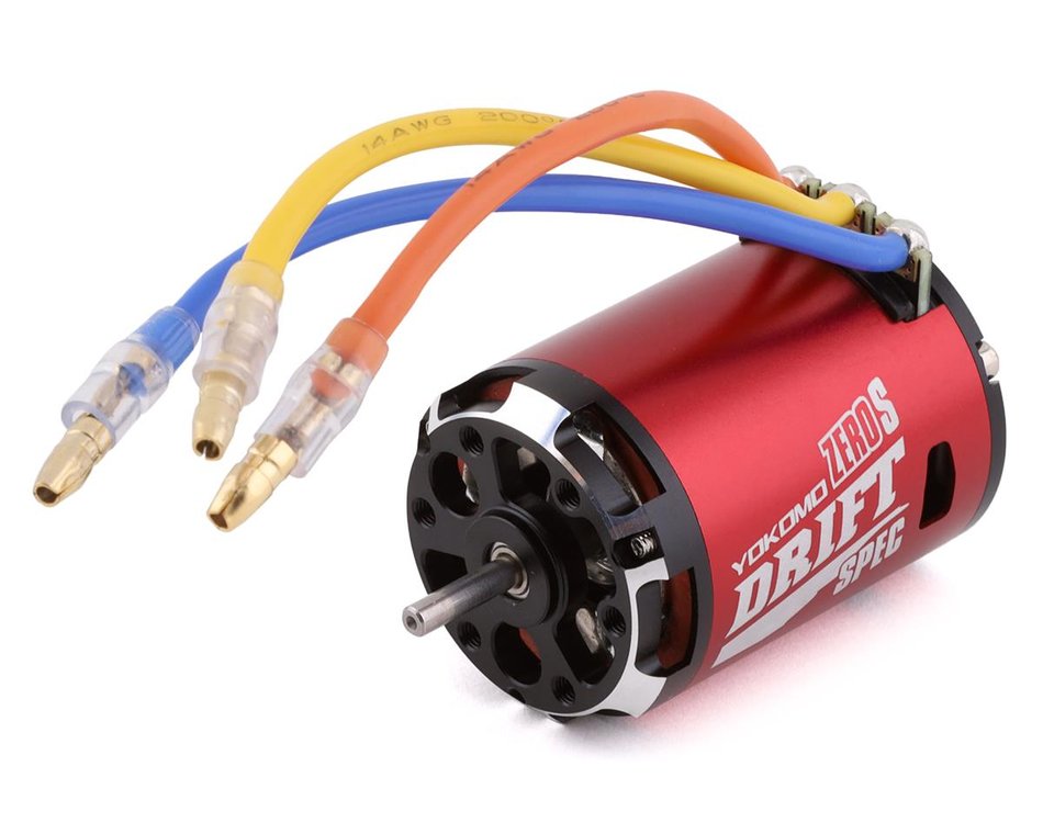 ZERO-S DRIFT SENSORED BRUSHLESS MOTOR (10.5T-13.5T) RED PURPLE