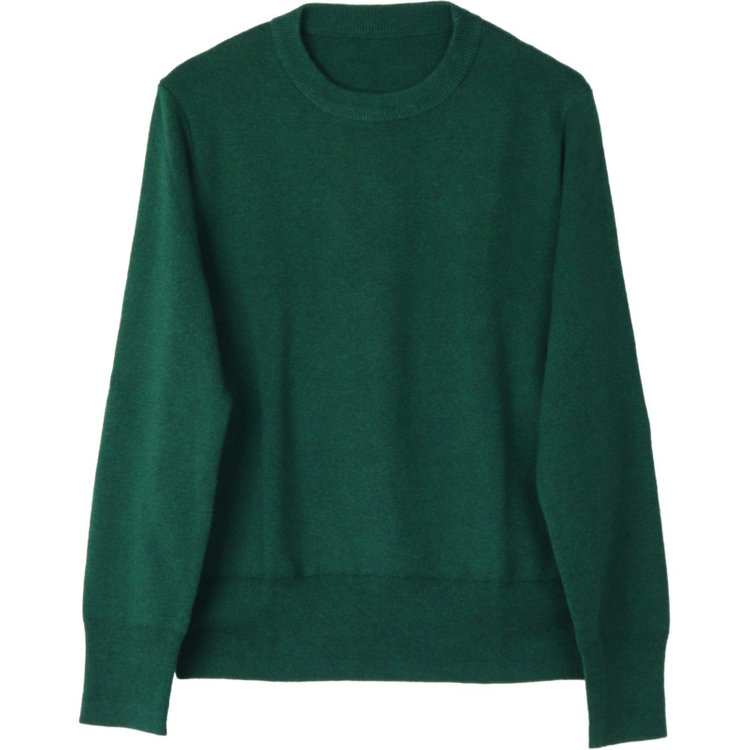 WEB限定/OUTLET】【SL】【秋冬】ウールコットン クルーネック ニット