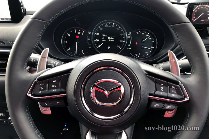 CX-5にKENSTYLEのロングパドルシフトを取り付けました。 | NATTOのSUV