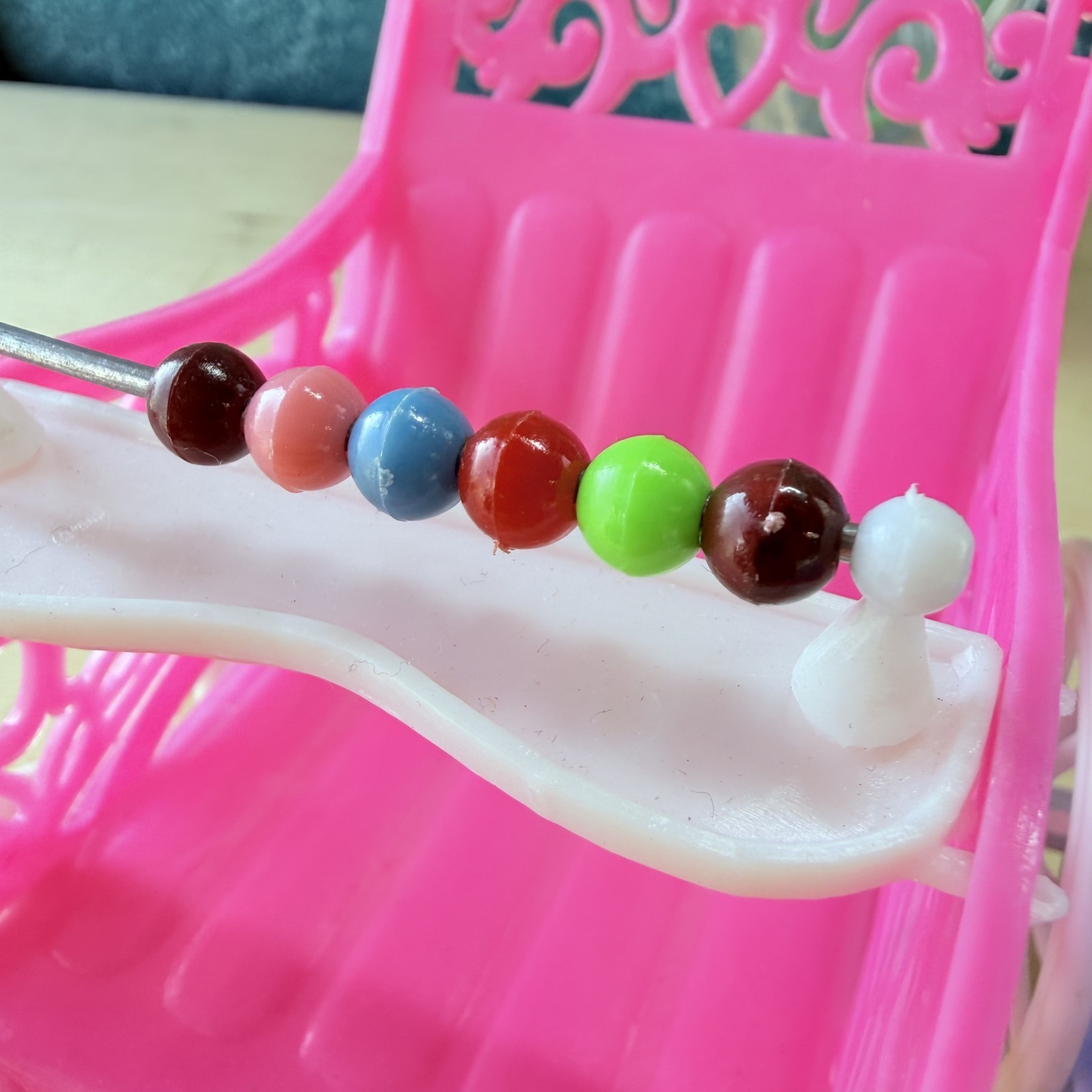 ままごとおもちゃ☆赤ちゃんベビーカー スリープアイ人形 ガラガラ