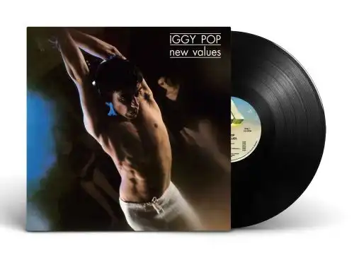 NEW VALUES (LP)/IGGY POP / STOOGES (IGGY & THE STOOGES) /イギー