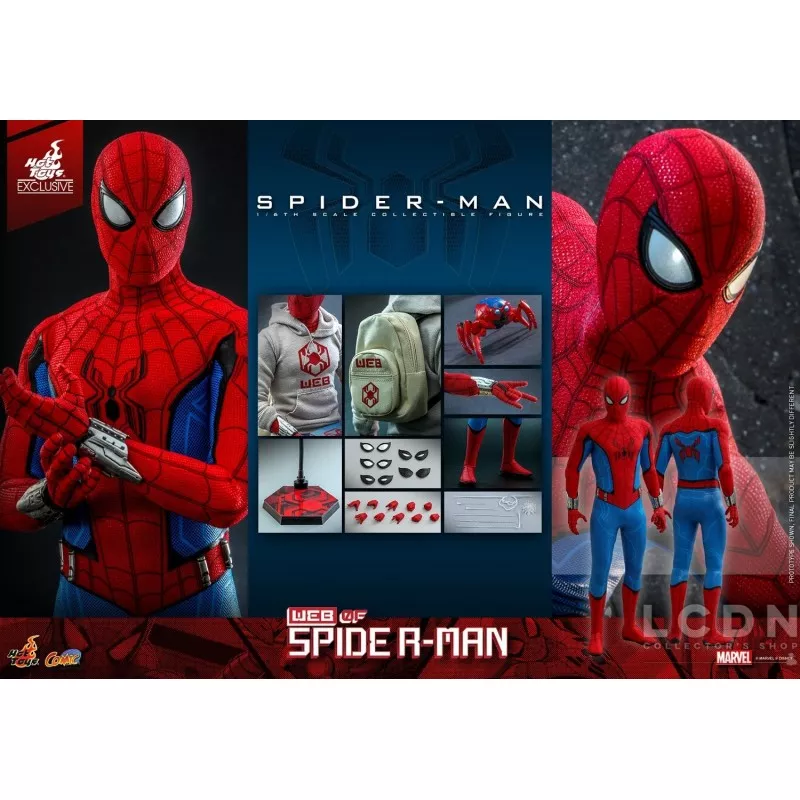 Hot Toys CMS010 W.E.B. of Spider-Man Collectible Action Figure 1/6