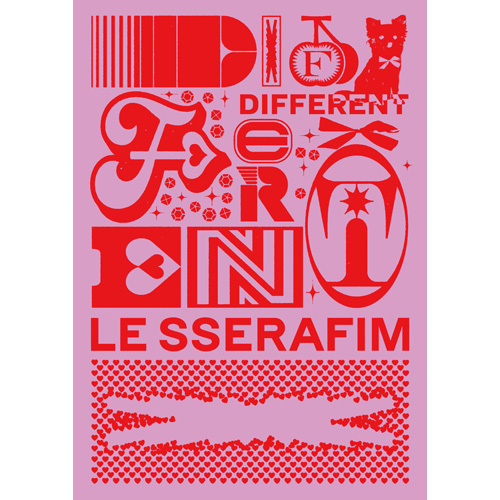 DIFFERENT【CD MAXI】【+フォトブック】 | LE SSERAFIM | UNIVERSAL