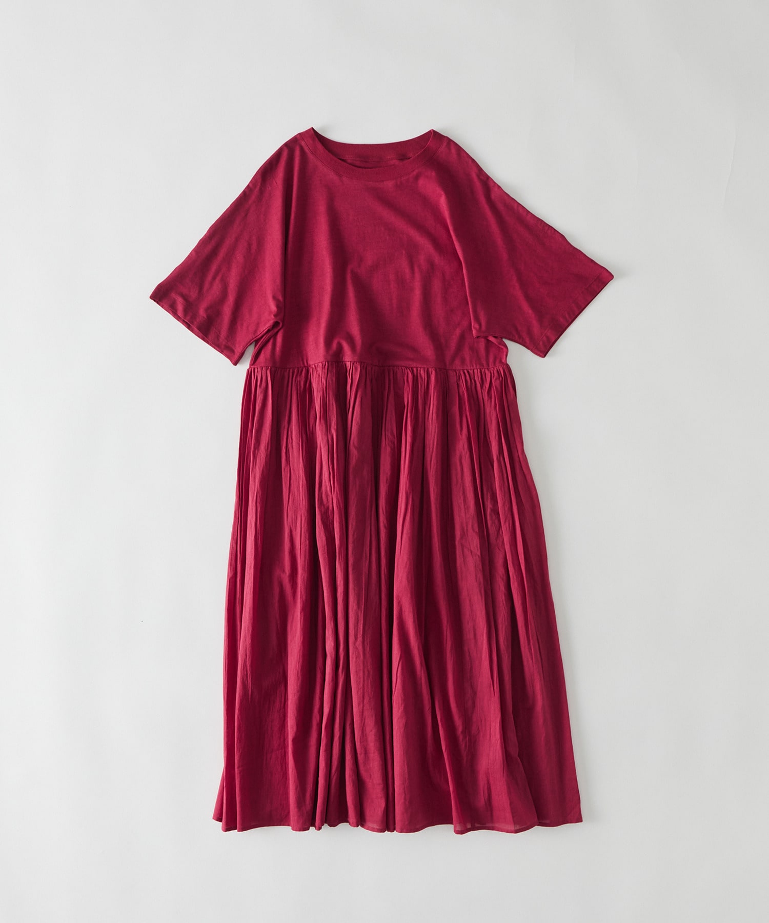 ◇2重布帛ドルマンスリーブワンピース｜BIGI online store - ビギ