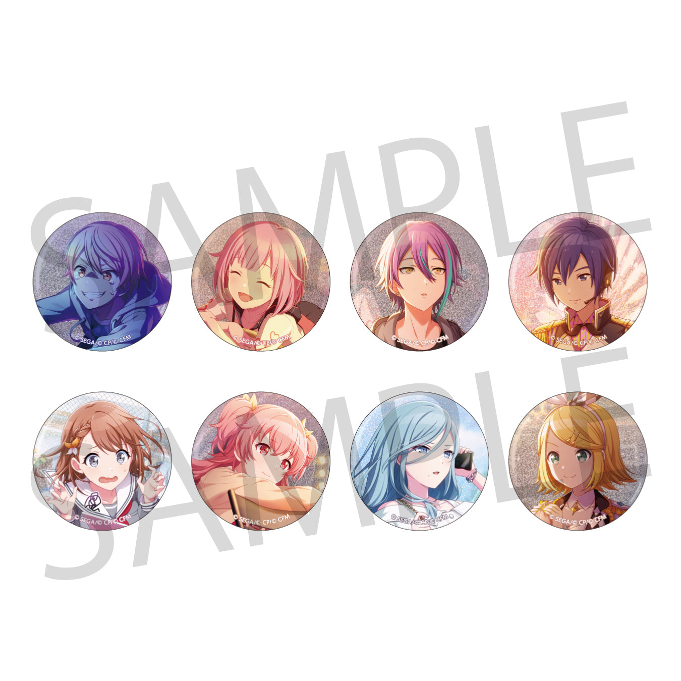 プロセカ 志歩 グリ缶 26A オオカミ 43個 まとめ売り グッズ-バッチ