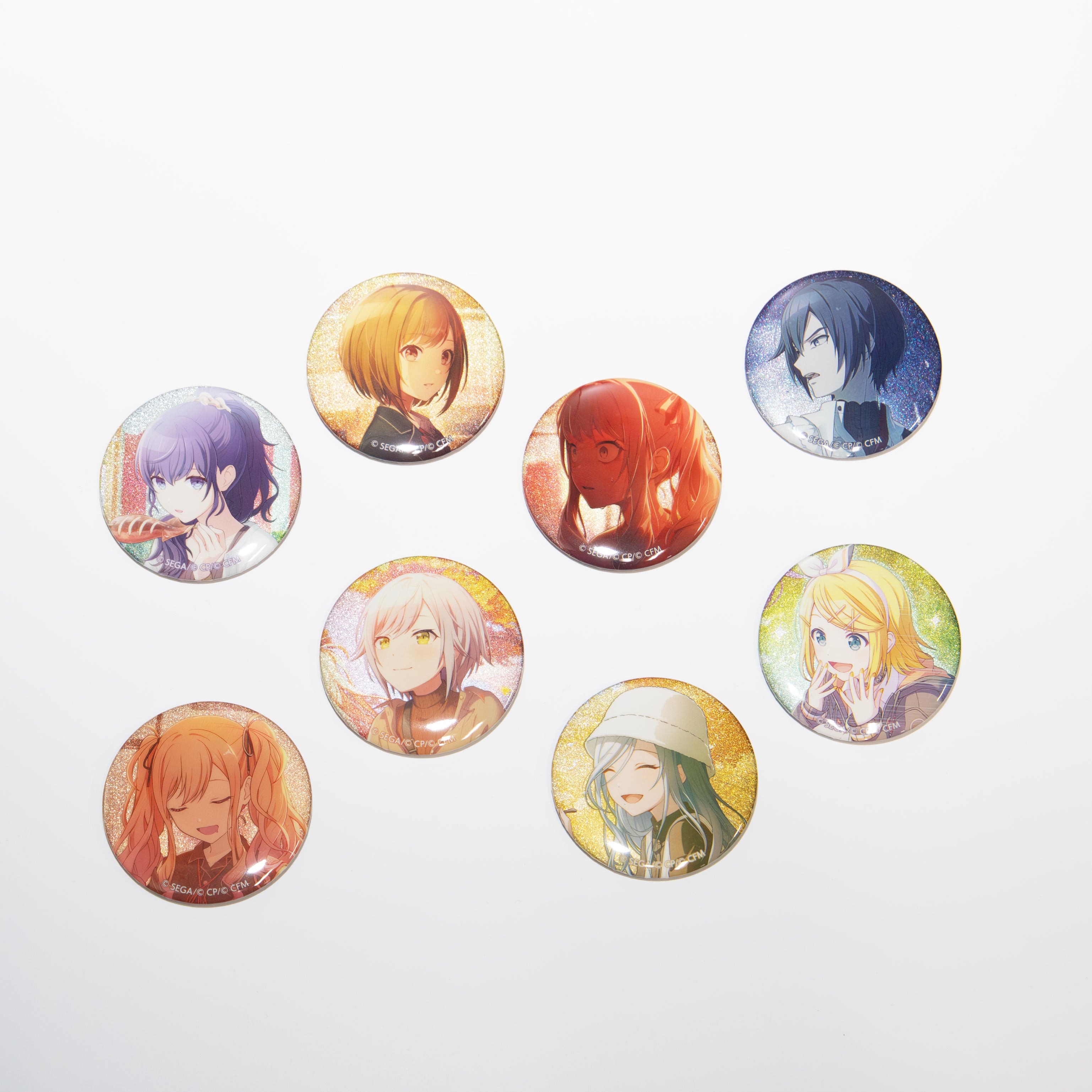 プロセカ 宵崎奏 奏 8b 6点セット プロセカ グリッター缶バッジ グリ缶 8B