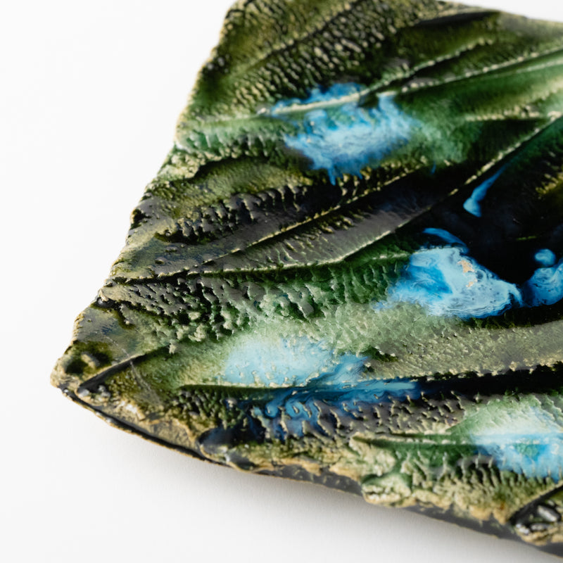 山口真人 / 織部四方皿 – HULS GALLERY TOKYO | 現代工芸ギャラリー