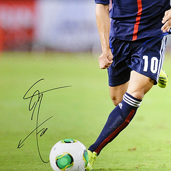 香川真司 直筆サイン入り日本代表13/14フォト TDSG20211: その他