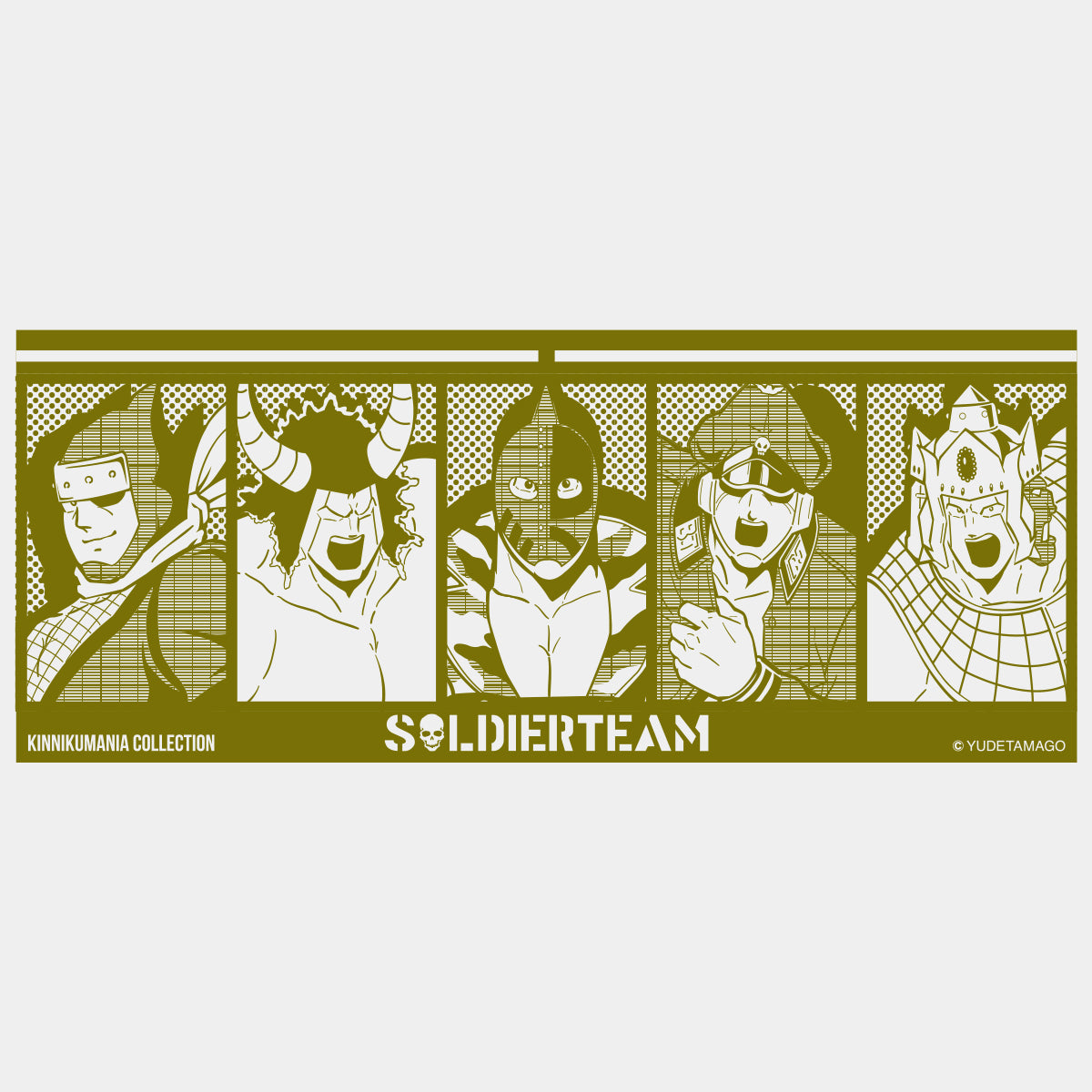 KMC ソルジャーチーム グラスタンブラー – キン肉マン公式オンライン