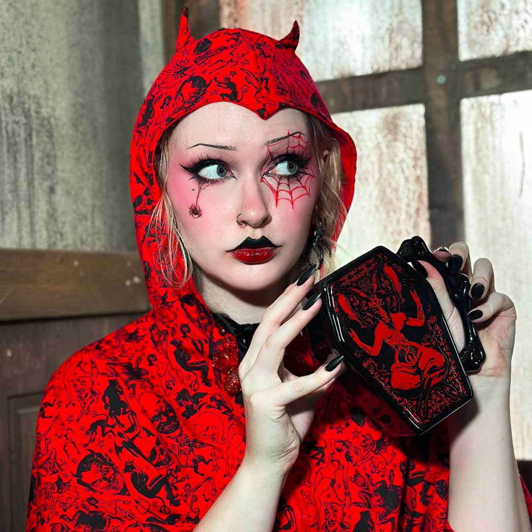 Baphomet Coffin Mug