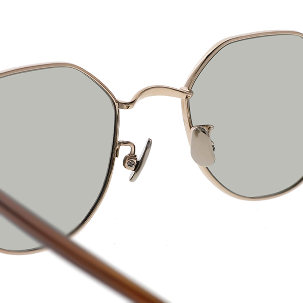 BLANC.. | 【BLANC..】B0021 GOLD-BROWN/M.GRY サングラス | 正規