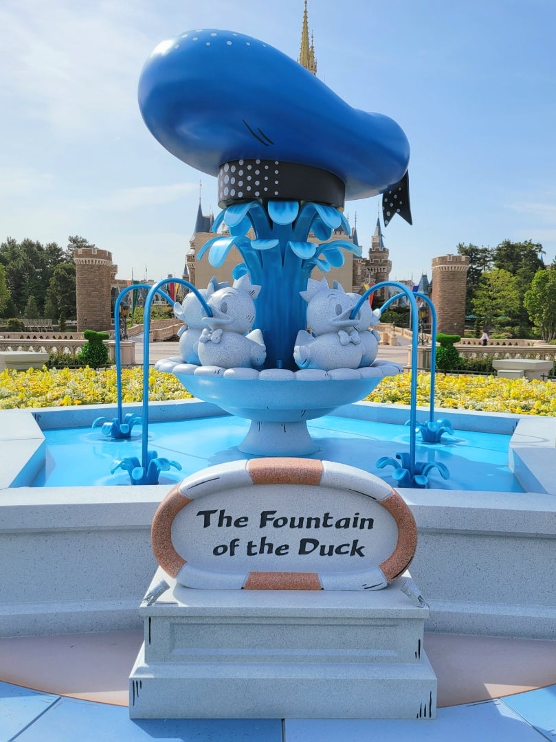 ドナルド噴水見たくなっちゃうディズニーランド | ミキ衛門☆Disney