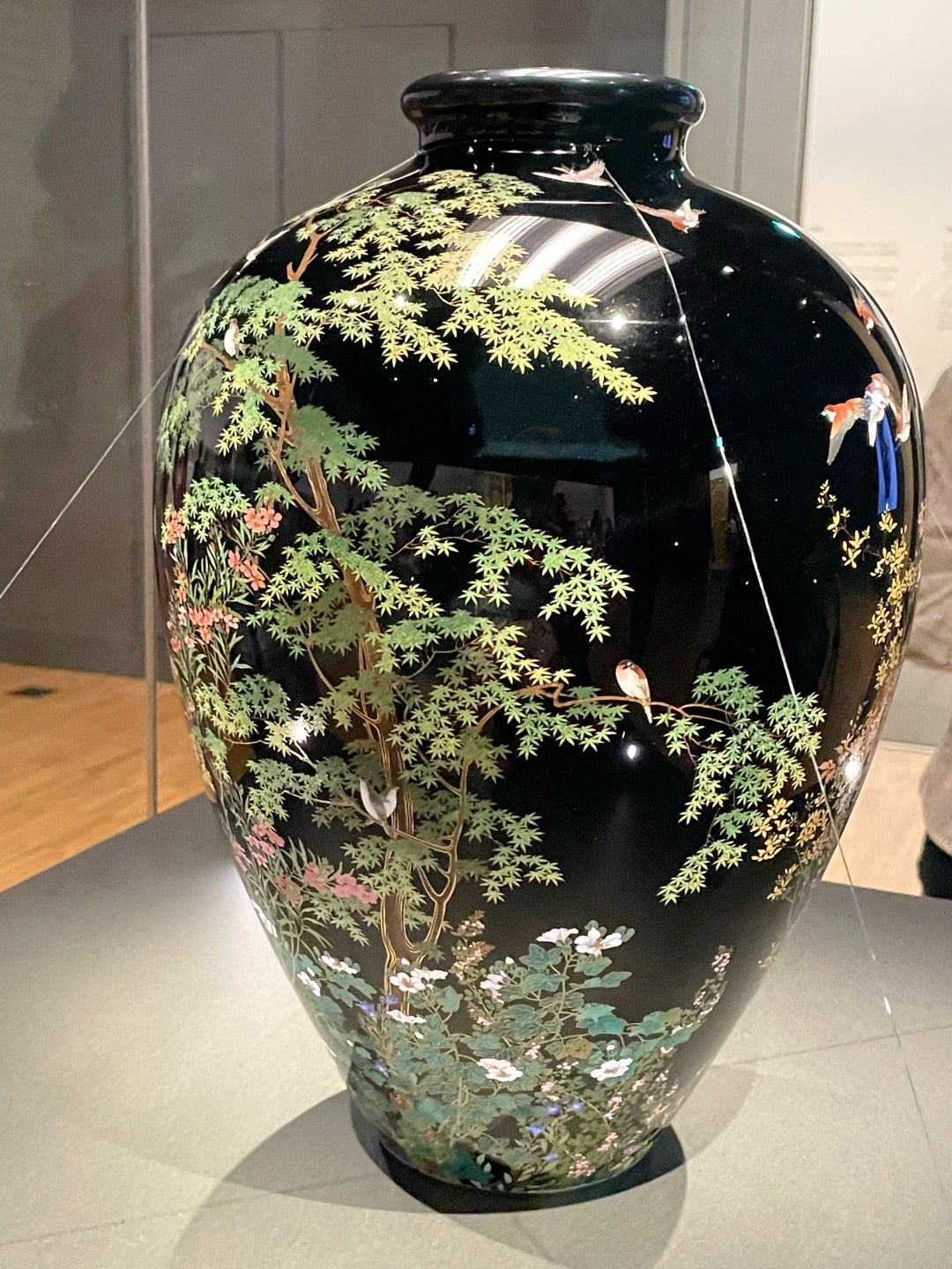 並河七宝―永遠なる黒の耀き 並河靖之七宝記念館 | みそらのいろのみづ