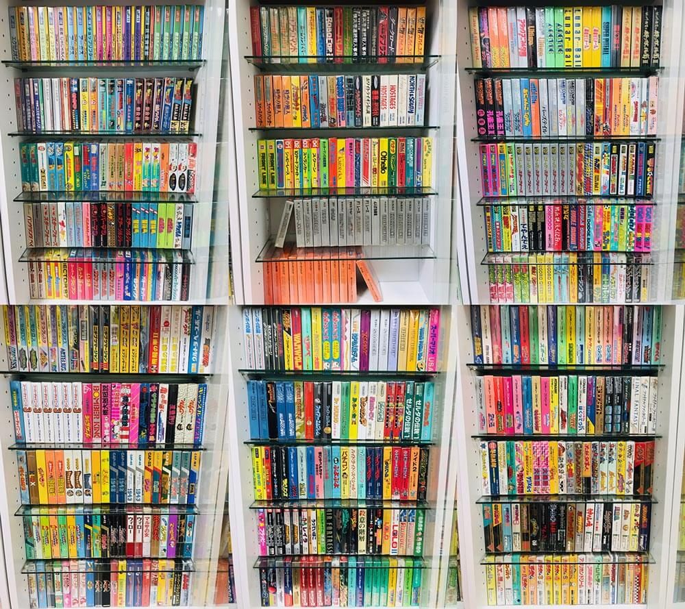 ファミコンカセット全1,053本を箱付きでコンプリートしたマニアが