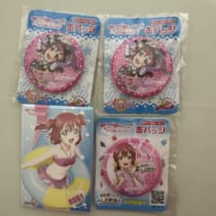 ラブライブ！サンシャイン!! 缶バッジ 4個セット 黒澤ルビィ - メルカリ