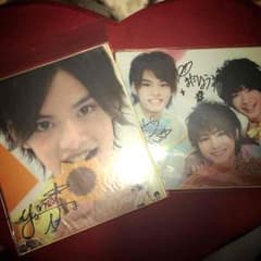 中山優馬 NYC サイン色紙 - メルカリ