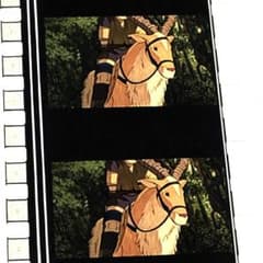 24【もののけ姫】ジブリ美術館フィルムブックマーカーヤックル - メルカリ