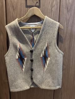 ORTEGA'S 100%ウール ベスト サイズ38 オルテガ グレー - メルカリ