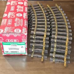 わかやん様専用 レーマン Gゲージ 曲線レール No.11000 12本セット