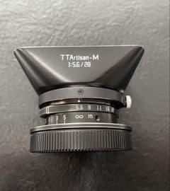 TTArtisan 28mm F5.6 ライカMマウント ブラックペイント - メルカリ