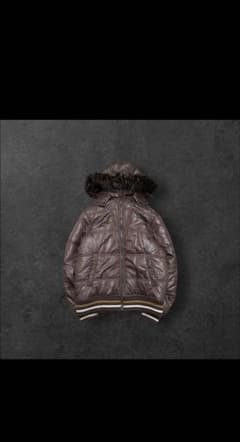 00s archive ファー ダウンジャケット y2k 平成 グランジ お兄系