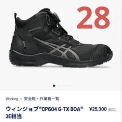 2026年最新】安全靴 アシックス 28の人気アイテム - メルカリ