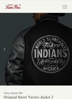 Timc Inc TOKYO INDIANS Stadium Jacket M - メルカリ