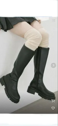 2026年最新】heather ロングブーツ インヒールの人気アイテム - メルカリ