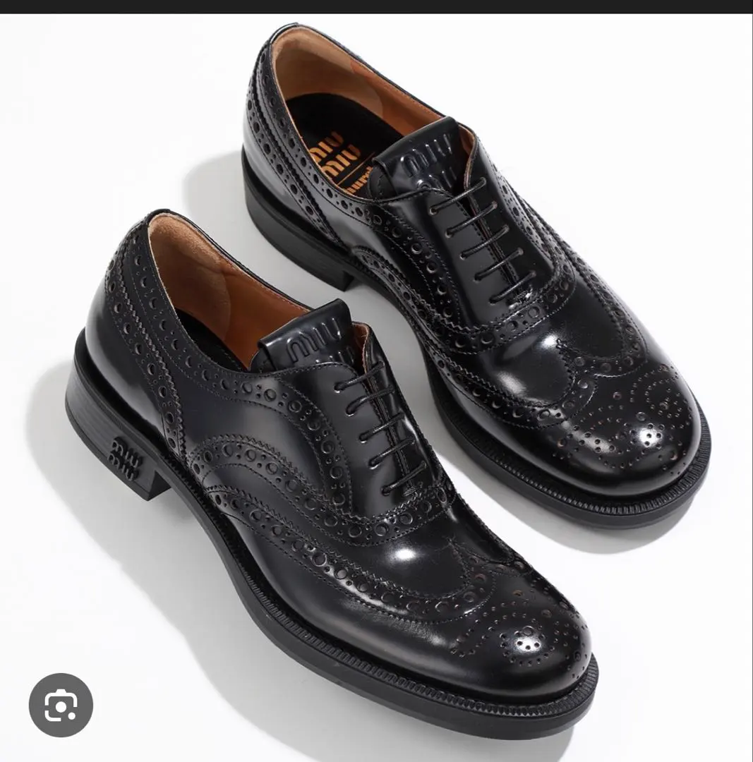 2026年最新】miumiu ウィングチップの人気アイテム - メルカリ