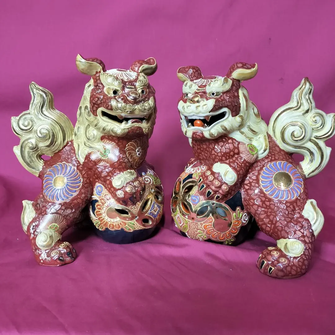 2026年最新】九谷焼 獅子 対の人気アイテム - メルカリ