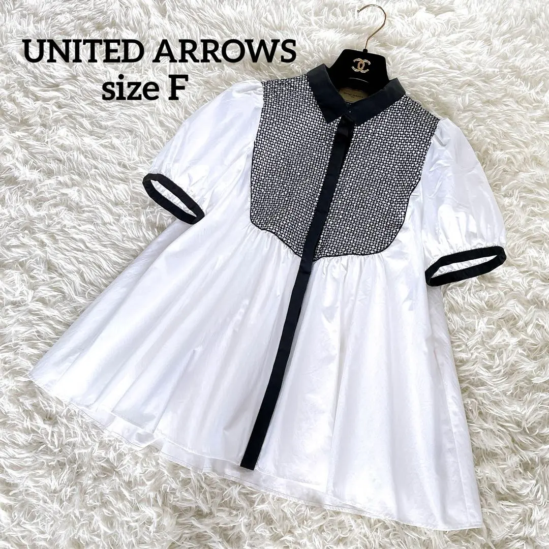 2026年最新】シャツ ブラウス エンブロイダリー コンビ ショート