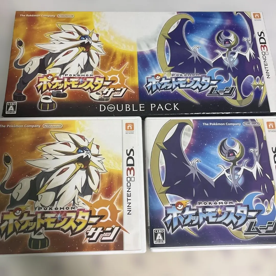 2026年最新】ポケットモンスター サン・ムーン ダブルパック 3DSの人気