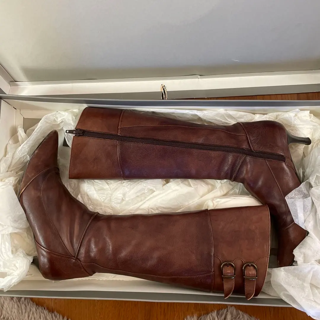 2026年最新】alfredoBANNISTER ロングブーツの人気アイテム - メルカリ