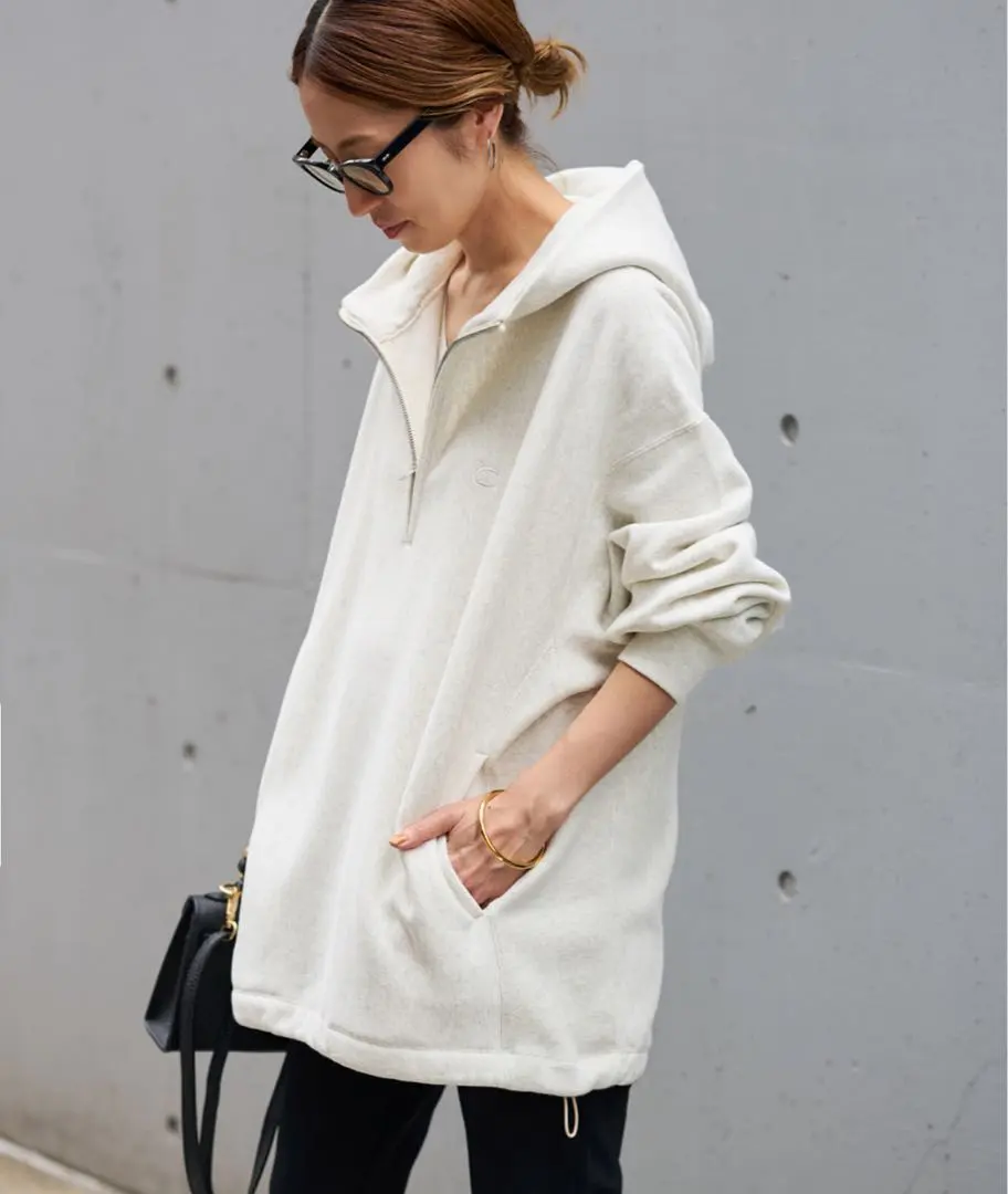 2026年最新】framework champion 別注ハーフzipリバースウィーブの人気