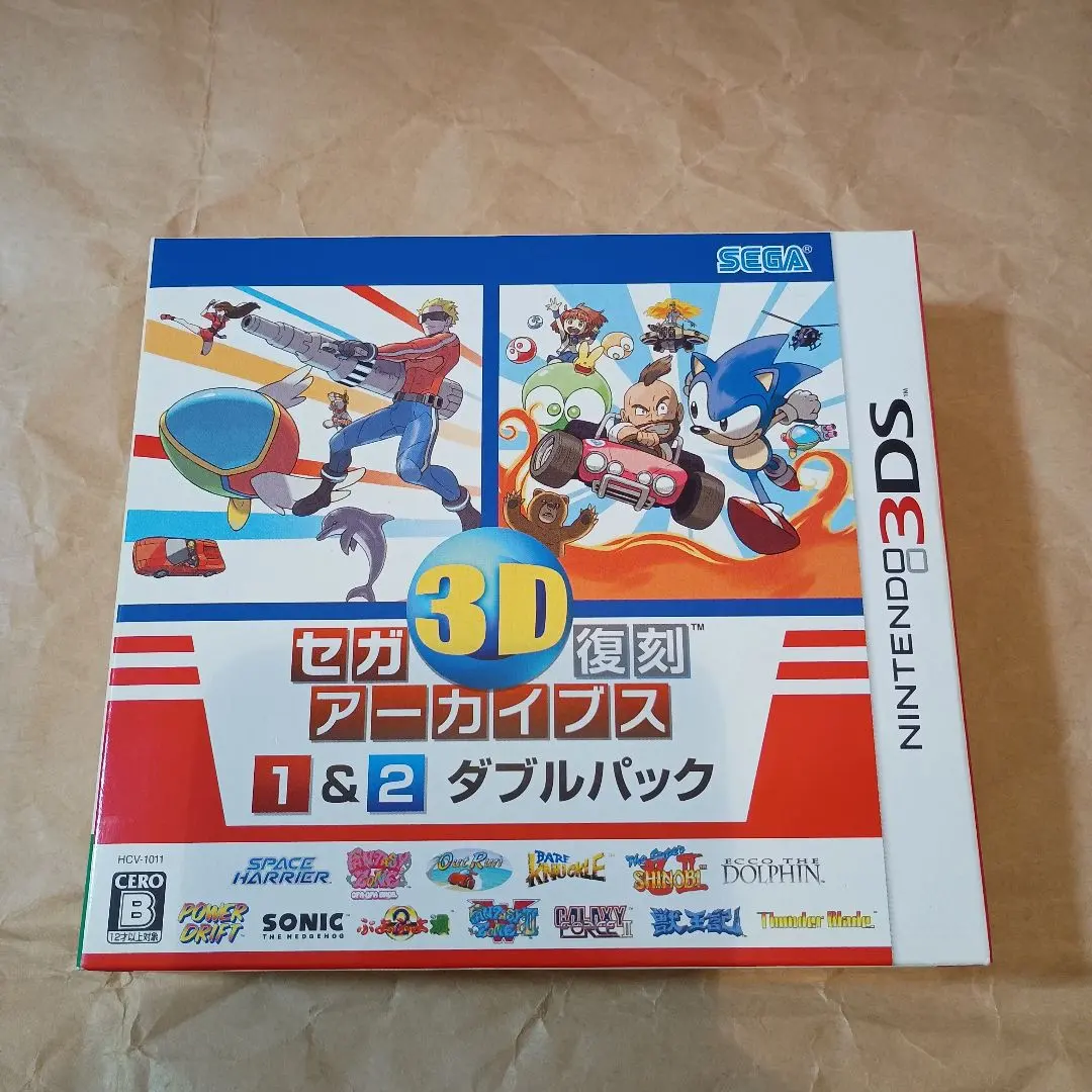 2026年最新】セガ3D復刻アーカイブス1・2・3 トリプルパック - 3DSの