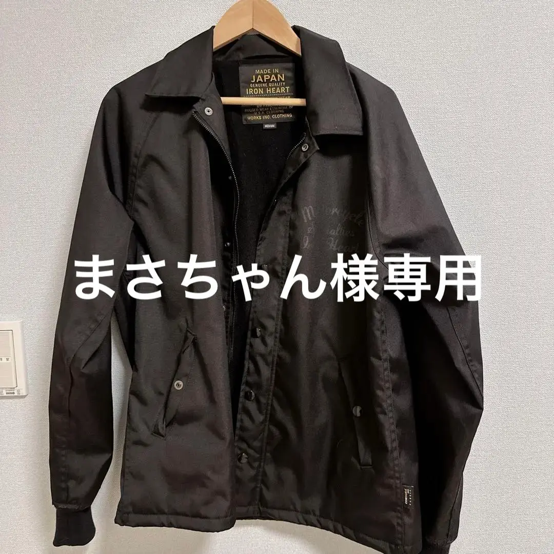 2026年最新】IRON HEART コーチジャケットの人気アイテム - メルカリ
